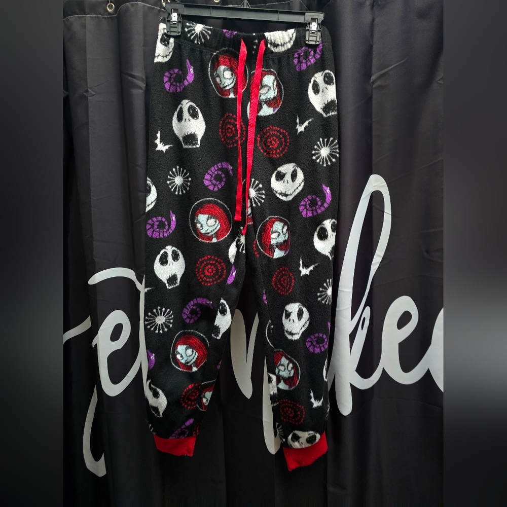 Disney Black and Red Pajamas with Playful NBC Design